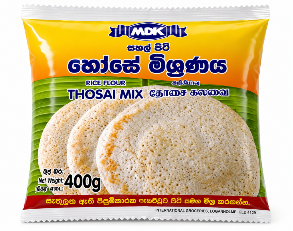 Mdk Thosai Mix 400g