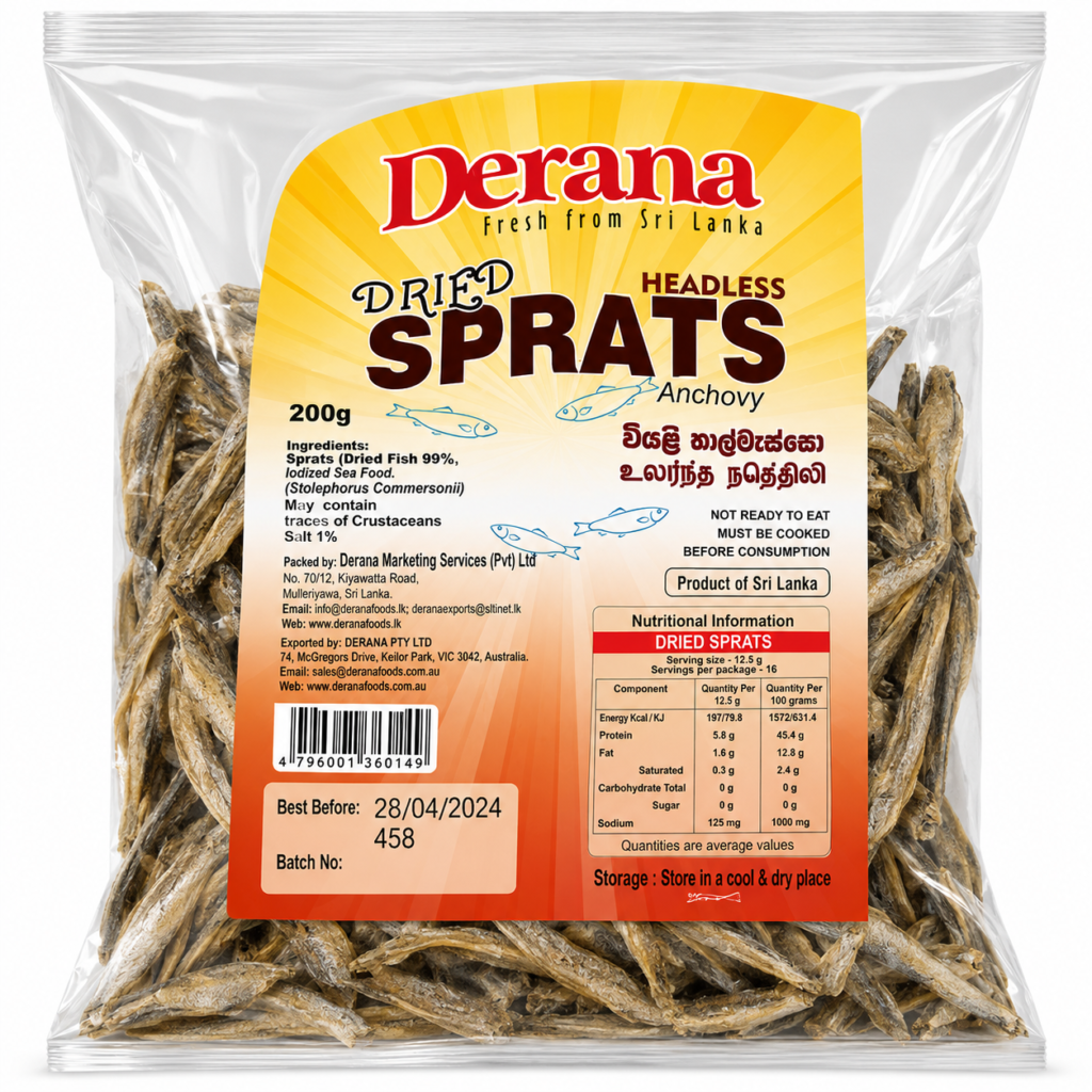 Derana Sprat (With out head) 200g