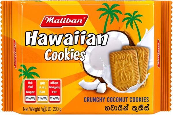 Maliban Hawaiian Cookie 200g