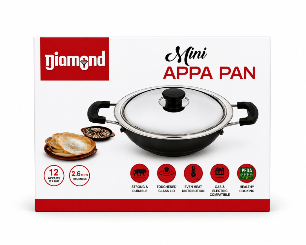 Diamond Mini Appa Pan