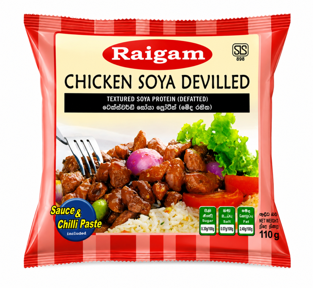 Raigam Chicken Soya Devilled 110g