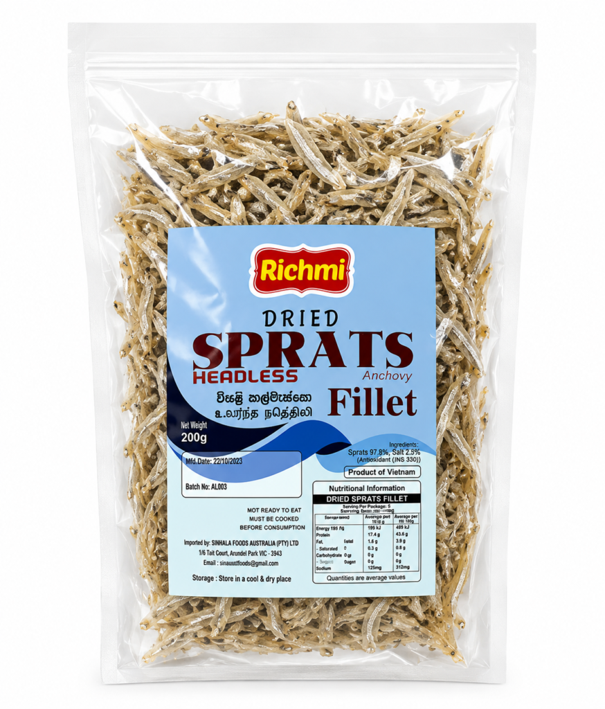 Richmi Sprats (Without Head) 200g